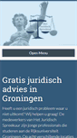 Mobile Screenshot of hetjuridischspreekuur.nl